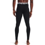 Under Armour Men's Coldgear Armour Black/White Leggings 1366075-00100 - Additional Image 2