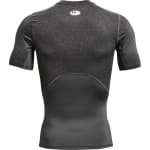 Under Armour Men's Heatgear Shortsleeve Carbon Heather/Black Compression Shirt 1361518-09000 - Additional Image 4