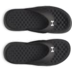 Under Armour Women's Ignite Pro 8 T Sandals Black/White 6009368-00100 - Additional Image 3