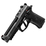 Beretta 92Xi SAO Full Size 9mm 4.7" Bbl Black/Silver Slide 15rd Pistol J92FSR915 - Additional Image 2