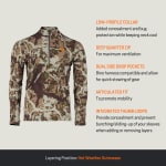 First Lite Men's Trace Quarter Zip Fusion XL MTTRQFUXL