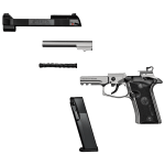 Beretta 80X Cheetah .380 ACP 3.9" Bbl Grey Edition 13rd Pistol SPEC0716A - Additional Image 10