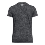 Under Armour Women's Tech Twist Shortsleeve Black/White Shirt 1384227-00100 - Additional Image 3