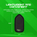 Sticky Holsters Comfort Pad, Small, After Market Pad, Attaches to Hard Plastic/Kydex Holster with Hook and Loop CP-SM