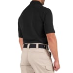 First Tactical Men's Performance Short Sleeve Polo Black 112509-019 - Additional Image 4