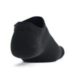 Under Armour Adult Unisex Essential Black/Castlerock No-Show Socks 1382611-00100 - Additional Image 3