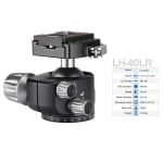 Leofoto LS Ranger Series LS-323CX Professional Light Weight Carbon Fiber Tripod Kit w/LH-40LR Ball Head LS-323CX+LH-40LR
