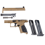 Beretta APX-A1 Compact Tactical, Threaded BBL FDE JAXA1C917TACFDE - Additional Image 2