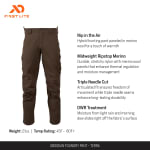 First Lite Men's Obsidian Foundry Pant Terra 4433 MBOBFTR4433