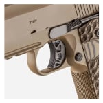 Springfield Armory 1911 Tactical Response .45 ACP 4.2"Bbl CC Cut Coyote Brown Handgun w/AOS Plate U-Notch Trit Sights,Rail,3x7rd Mags PC9124LRCB-CCAOS - Additional Image 4