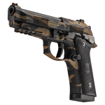 Beretta 92XI SAO 9mm 4.7" Bbl Vietnam Tiger Stripe Camo Full Size Pistol w/(2) 18rd Mags SPEC0729A18 - Additional Image 2