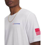Under Armour Men's Freedom Banner Shortsleeve White/Red Shirt 6004097-10001 - Additional Image 2