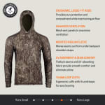 First Lite Men's Wick Hoody Darkwater XL MTWHDCAXL