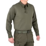 First Tactical Men's V2 Pro Performance Long Sleeve Shirt Olive Drab Green 111015-830 - Additional Image 4