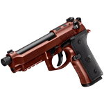 Beretta M9A4 Overlanding 9x19mm 5.1" Threaded Bbl SA/DA Clay Pistol w/(2)10rd Mags JS92M9A4GCLA10 - Additional Image 11