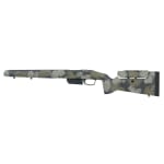 Manners Elite Carbon T2A Rem 700 SA DBM #7 Contour Adj Cheek - 2 front studs - Swamp