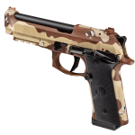 Beretta 92XI SAO 9mm 4.7" Bbl Chocolate Chip Camo Full Size Pistol w/(2) 10rd Mags SPEC0730A10 - Additional Image 8