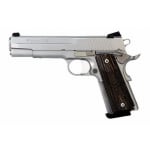 Stainless Finish, Low Profile Night Sights, Blackwood Grips 1911-45-SSS