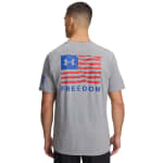 Under Armour Men's Freedom Banner Shortsleeve Steel Light Heather/Royal Shirt 6004097-03601 - Additional Image 1