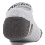 Under Armour Adult Unisex Performance Tech Mod Gray/Jet Gray No-Show Socks 6015142-01100 - Additional Image 1