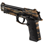 Beretta 92XI SAO 9mm 4.7" Bbl Vietnam Tiger Stripe Camo Full Size Pistol w/(2) 18rd Mags SPEC0729A18 - Additional Image 10