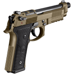 Beretta M9A4 Overlanding 9x19mm 5.1" Threaded Bbl SA/DA Nomad Bronze Pistol w/(2)10rd Mags JS92M9A4GBRZ10 - Additional Image 10