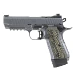 Kimber KDS9c Rail 9mm 15rd/18rd Gray Pistol w/High Texture OD Grips 3100016