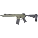 LWRC IC-A5 5.56mm NATO 12.7" 1:7" 1/2x28 Bbl OD Green Pistol w/SBA3 Brace ICA5P5ODG12SBA3