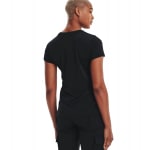 Under Armour Women's Tactical Tech Shortsleeve Black Shirt 1343357-00100 - Additional Image 3