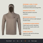 First Lite Men's Wick Hoody Walnut XL MTWHDWNXL