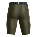 Under Armour Men's Heatgear Armour Marine OD Green/White Long Shorts 1361602-39000 - Additional Image 5
