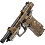 Beretta 80X Cheetah Tactical Desert w/ Threaded Barrel FDE .380 ACP 4.4" Bbl SA/DA Pistol w/2 10 Mags J80XTD10 - Additional Image 4