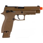 Sig Sauer M17 Air .177 Cal CO2 Coyote Tan Air Pistol w/(1) 20rd Pellet Mag, Contrast Poly Sights & Full Blowback Metal Slide AIR-M17-177