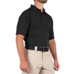 First Tactical Men's Performance Short Sleeve Polo Black 112509-019 - Additional Image 5