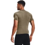Under Armour Men's Tactical Shortsleeve Federal Tan Compression Shirt 1216007-49900 - Additional Image 1