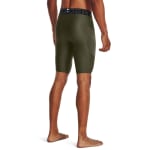 Under Armour Men's Heatgear Armour Marine OD Green/White Long Shorts 1361602-39000 - Additional Image 1