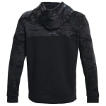 Under Armour Rival Camo Blocked Fleece Hoodie Black/UA Blackout Camo/Elemental XXL 1373180-001006
