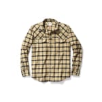 Filson Hunting Shirt Flannel Camel Black 2XL 10497