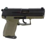 HK P2000 V3 9mm 3.66" Bbl DA/SA OD Green Pistol w/(3) 13rd Mags & Night Sights 81000062