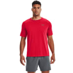 Under Armour Men's Tech 2.0 Shortsleeve Red/Graphite Shirt 1326413-60000 - Additional Image 1