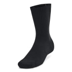 Under Armour Adult Unisex TC Black/White Crew Socks 1386315-00100 - Additional Image 3