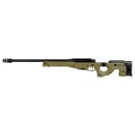 Accuracy International AE MK III 260 Remington 24 inch Plain bbl Muzzle Brake Dark Earth Folding Sto AE26024PTSM1PFO0SDEACFB0F0N