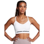 Under Armour Women's Vanish Seamless Low Bra White/Black 1384417-10000 - Additional Image 1