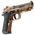 Beretta 92XI SAO 9mm 4.7" Bbl Chocolate Chip Camo Full Size Pistol w/(2) 10rd Mags SPEC0730A10 - Additional Image 7