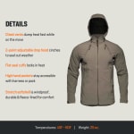 First Lite Men's Suppressor Soft Shell Jacket Walnut XL MOCJ2WNXL