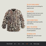 First Lite Men's Phantom 3D Leafy Jacket Fusion MOPHAFU - Additional Image 5