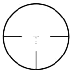 Zeiss V3 2.5-8x35mm Rimfire 1-inch .25 MOA XRR Reticle (#84) Fixed Parallax @ 50yds Capped Turrets Riflescope 522703-9884-000