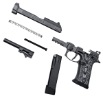 Beretta 92Xi SAO LCO 4.9" Bbl Black/Dark Grey Full Size Optics Ready Pistol w/(3) MEC-GAR 18+4rd Mags J92XFMSA21LCO - Additional Image 9