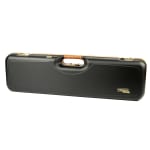 Negrini One Gun - Two Barrels OU SXS Skeet Trap Hunting ABS Black with Brown Leather and Red interior. 1621BLX/5389