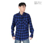 Oakley 90s Plaid LS Shirt Blue/Black Check XXL FOA406127-BCDXXL